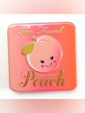 🧚‍♀️Too Faced RARE Papa Don't Peach 🍑 Peach-Infused Blush NWT